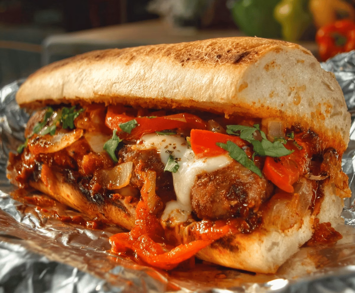 Easy Italian Sausage Sandwich Recipe